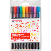 edding Starter Set 1340 Brush-Pens farbsortiert, 1 Pack