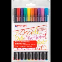 edding Starter Set 1340 Brush-Pens farbsortiert, 1 Pack