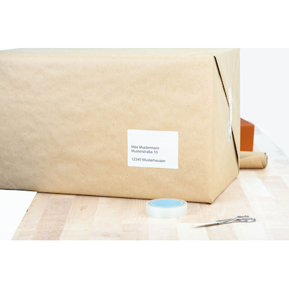 HERMA Adressetiketten 4434 weiß 102,0 x 148,0 mm, 20 Blatt