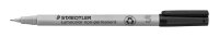 STAEDTLER Lumocolor Folienstifte schwarz 0,4 mm...