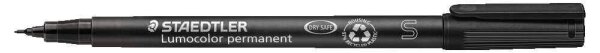 STAEDTLER Lumocolor Folienstifte schwarz 0,4 mm permanent, 10 St.