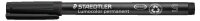 STAEDTLER Lumocolor Folienstifte schwarz 0,4 mm permanent, 10 St.