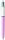 BIC 4-Farben-Kugelschreiber 4-Colours Fun lila, Schreibfarbe: türkisblau, pink, hellgrün, lila, 1 St.