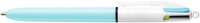 BIC 4-Farben-Kugelschreiber 4-Colours Fun hellblau,...