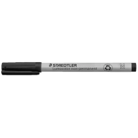 STAEDTLER Lumocolor Folienstifte schwarz 1,0 mm non-permanent, 10 St.