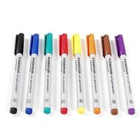 STAEDTLER Lumocolor Folienstifte-Set farbsortiert...
