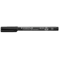 STAEDTLER Lumocolor Folienstifte schwarz 1,0 mm permanent, 10 St.
