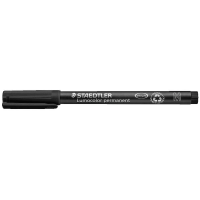 STAEDTLER Lumocolor Folienstifte schwarz 1,0 mm permanent, 10 St.