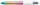 BIC 4-Farben-Kugelschreiber GRADIENT mehrfarbig, Schreibfarbe: schwarz, blau, grün, rot, 1 St.