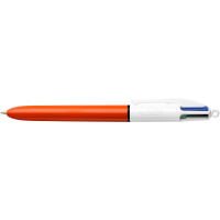 BIC 4-Farben-Kugelschreiber Original orange/weiß,...