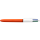 BIC 4-Farben-Kugelschreiber Original orange/weiß, Schreibfarbe: schwarz, blau, rot, grün, 1 St.