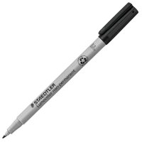STAEDTLER Lumocolor Folienstifte schwarz 0,6 mm...