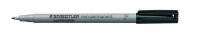 STAEDTLER Lumocolor Folienstifte schwarz 0,6 mm...