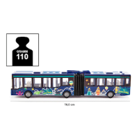 siku Gelenkbus 1617 Spielzeugauto
