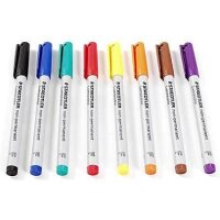 STAEDTLER Lumocolor Folienstifte-Set farbsortiert non-permanent, 8 St.