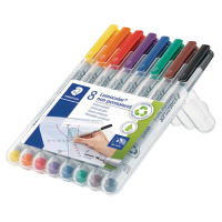 STAEDTLER Lumocolor Folienstifte-Set farbsortiert non-permanent, 8 St.
