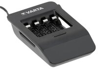 VARTA LCD SMART CHARGER+ Akku-Ladegerät inkl. Akkus