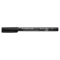 STAEDTLER Lumocolor Folienstifte schwarz 0,6 mm permanent, 10 St.