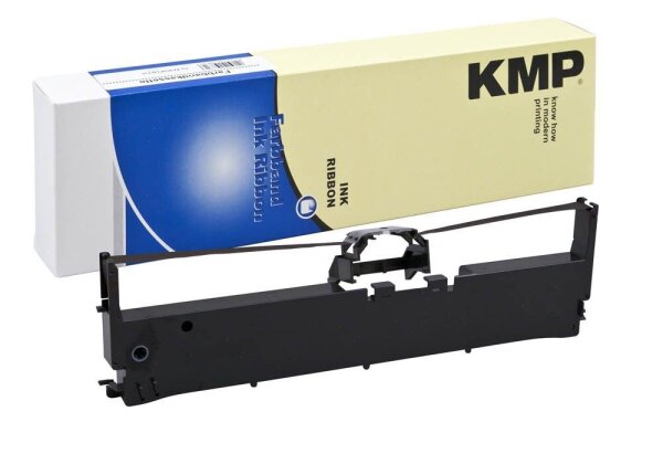 KMP schwarz Farbband kompatibel zu EPSON LQ 630, 1 St.