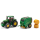 siku Traktor John Deere 7530 mit Ballenpresse 990 1665 Spielzeugauto