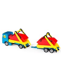 siku LKW mit Absetzmulden und Anhänger 1695 Spielzeugauto