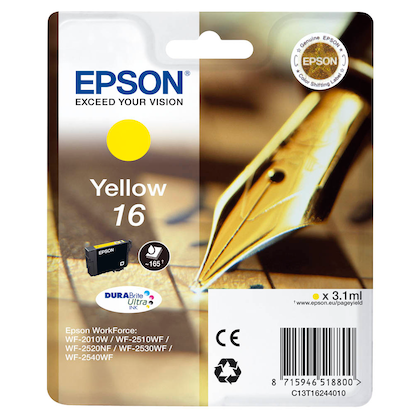 EPSON 16 / T1624 (Füller) gelb Druckerpatrone