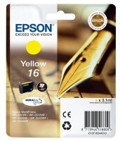 EPSON 16 / T1624 (Füller) gelb Druckerpatrone