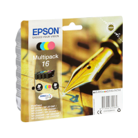 EPSON 16 / T1626 (Füller) schwarz, cyan, magenta, gelb Druckerpatronen, 4er-Set