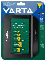 VARTA LCD UNIVERSAL CHARGER+ Akku-Ladegerät