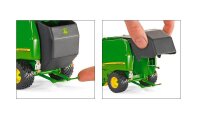 siku Ballenpresse John Deere 990 2465 Zubehör...