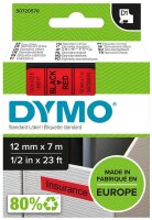 DYMO Schriftband D1 45017 S0720570, 12 mm, schwarz auf...