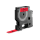 DYMO Schriftband D1 45017 S0720570, 12 mm, schwarz auf rot, 1 St.