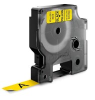 DYMO Schriftband D1 45018 S0720580, 12 mm, schwarz auf gelb, 1 St.
