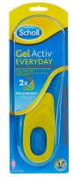 2 Scholl Damen Einlegesohlen Gel Activ Everyday blau...