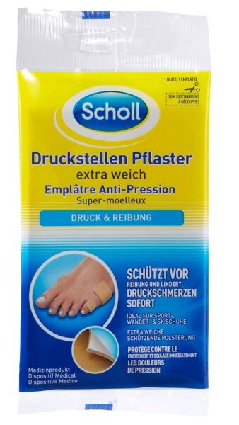 Scholl Pflaster Druckstellen 26103 beige, 1 St.
