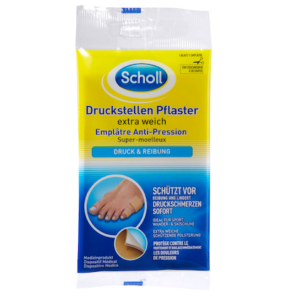 Scholl Pflaster Druckstellen 26103 beige, 1 St.