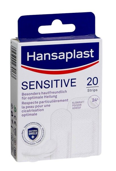 Hansaplast Pflaster SENSITIVE 46041 weiß, 20 St.