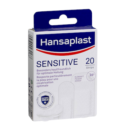 Hansaplast Pflaster SENSITIVE 46041 weiß, 20 St.