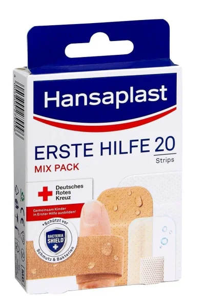 Hansaplast Pflaster ERSTE HILFE MIX 2049762 beige,...