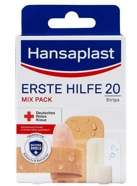 Hansaplast Pflaster ERSTE HILFE MIX 2049762 beige,...