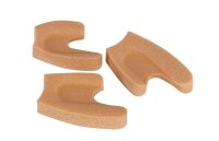 Scholl Zehenschutz Zehenkeile 26218 beige, 3 St.