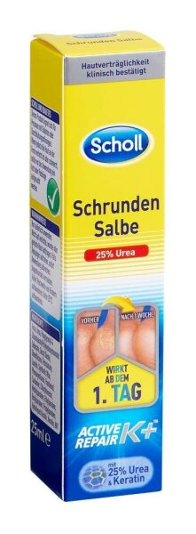 Scholl Schrundensalbe Fußcreme 25 ml