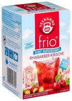 TEEKANNE frio RHABARBER-KIRSCHE Tee 18 Portionen