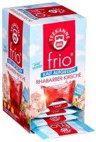 TEEKANNE frio RHABARBER-KIRSCHE Tee 18 Portionen