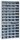 Gürkan Stahlschrank 109484 lichtgrau, blau 12 Fachböden 100,0 x 30,0 x 198,0 cm, aufgebaut, 1 St.