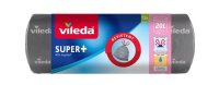 vileda Müllbeutel SUPER+ 20,0 l grau, 15 St.