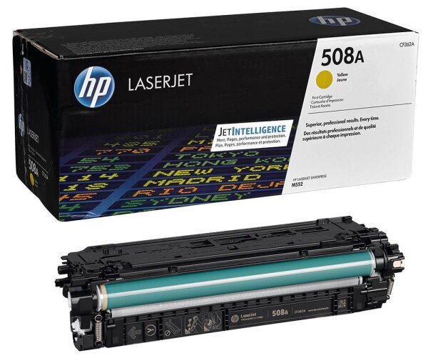 HP 508A (CF362A) gelb Tonerkartusche
