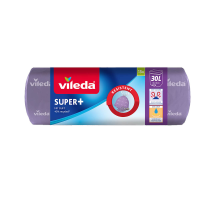 vileda Müllbeutel SUPER+ 30,0 l lila, 15 St.