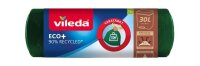 vileda Müllbeutel ECO+ 30,0 l grün, 15 St.