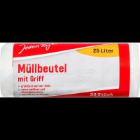 Jeden Tag Müllbeutel 25,0 l transparent, 30 St.
